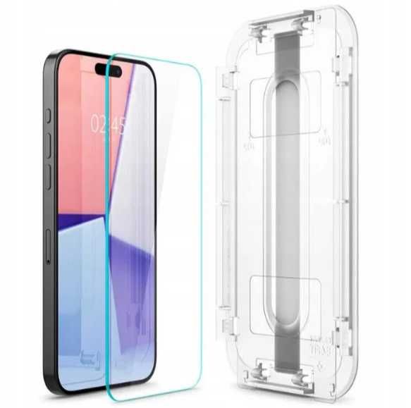 Szkło hartowane Spigen do Apple iPhone 15 Pro Max 2 szt.