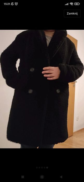 Płaszczyk miś Bershka