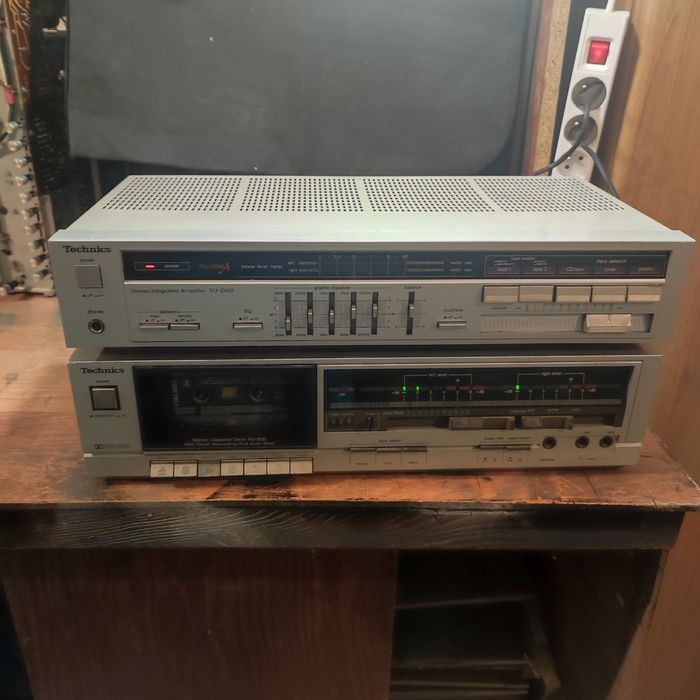Technics Zestaw wzmacniacz +Deck