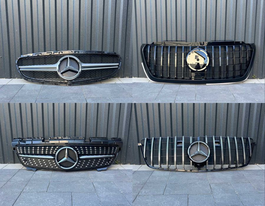 РОЗПРОДАЖА решеток Мерседес Mercedes w176 w177 w203 w204 w205 w211