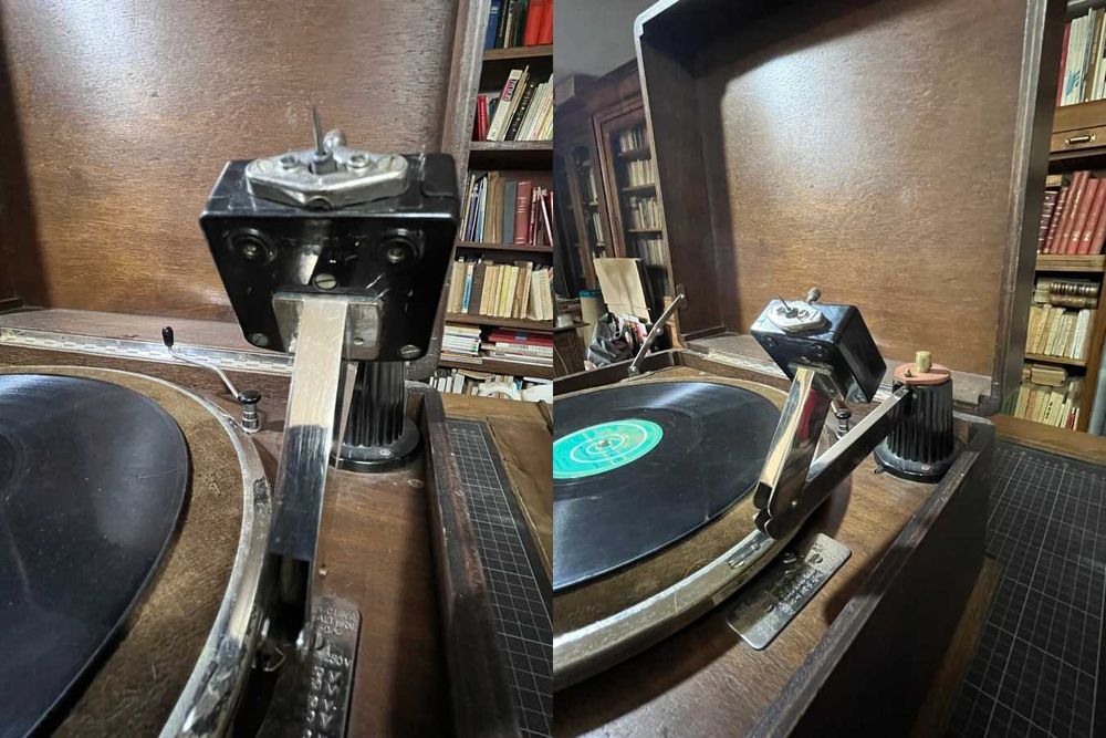 Grafonola eléctrica /gira discos DUAL