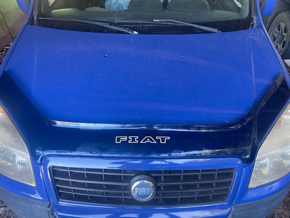 Дефлектор капота(мухобойка)Fiat Doblo