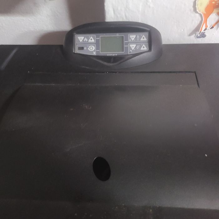 Salamandra a pellets