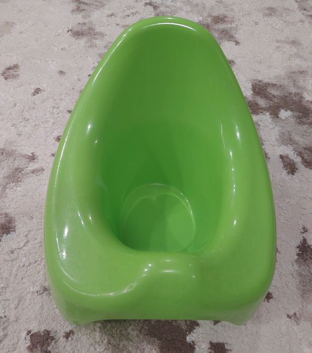 Детский горшок, салатовый.