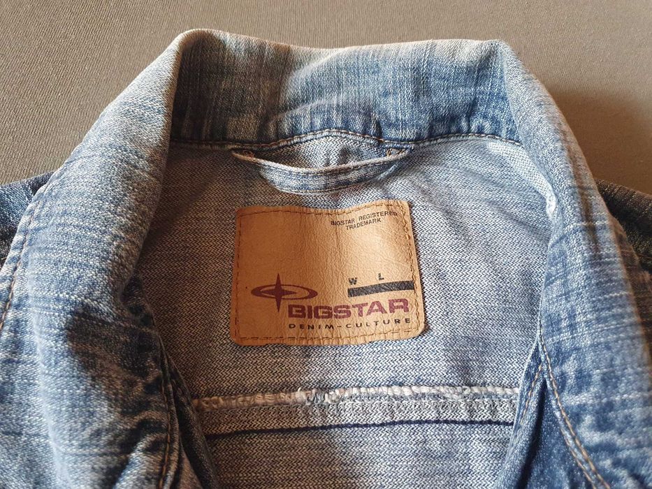 Kurtka Jeansowa Big Star Zapinana na zamek