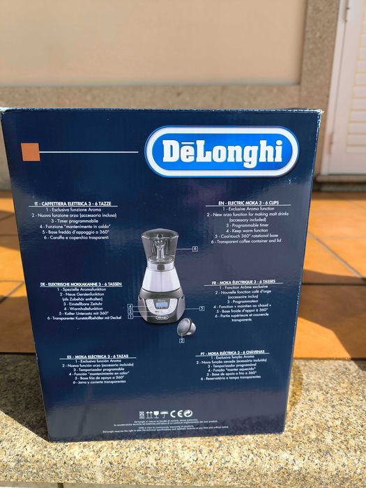 Cafeteira Italiana DeLonghi Alicia Plus
