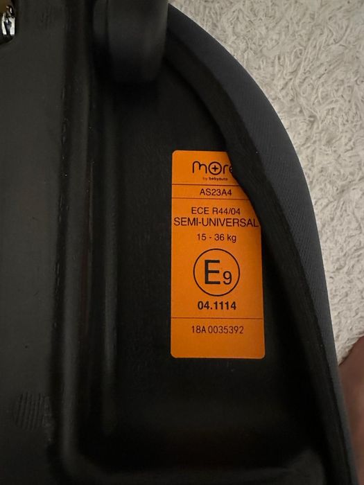 MORE assento Isofix