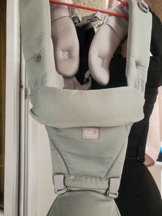 Хіпсіт ергорюкзак 6в1 фірми Love and Carry м'ятний