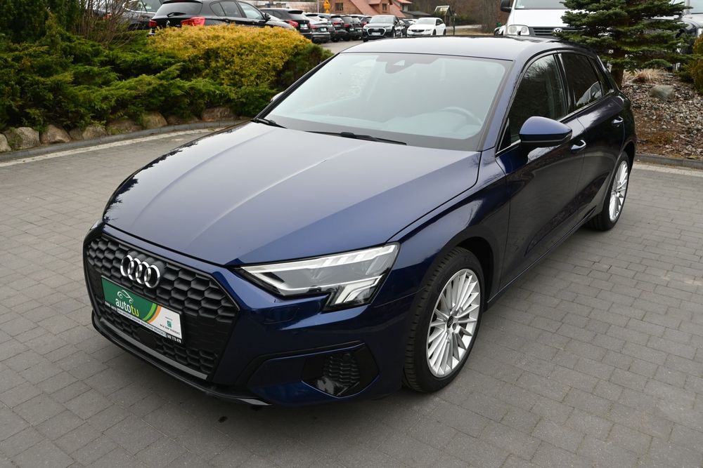 Audi A3 Sportback 1,5 TSI 150 KM SPORT BACK Full Led Nawigacja Virtual tacho