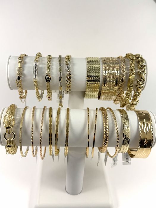 Złota bransoletka 19,5 cm