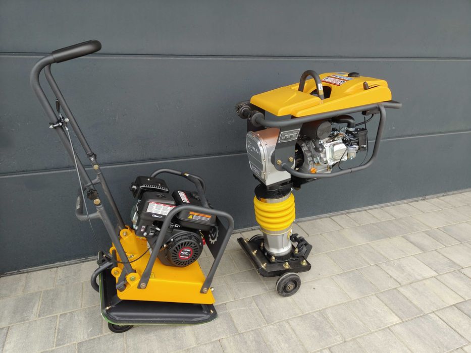 Zagęszczarka, stopa, agregat prądotwórczy, sprężarka itp.