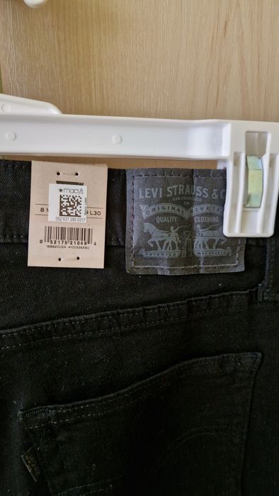 Джинси чорні Levi's skinny