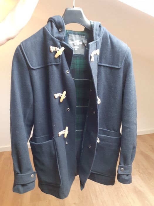 Casaco canadiana H&M Azul tamanho S