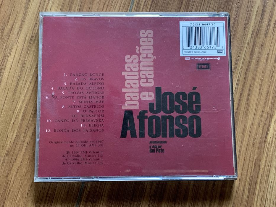 José Afonso - Baladas e Canções - cd
