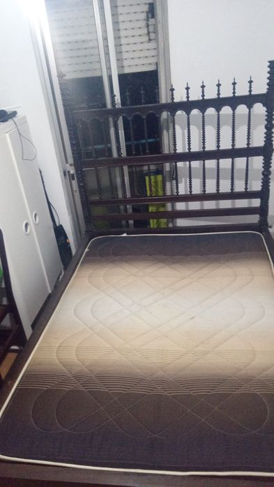 DOAÇÃO, cama com colchão de casal, DOAÇÃO