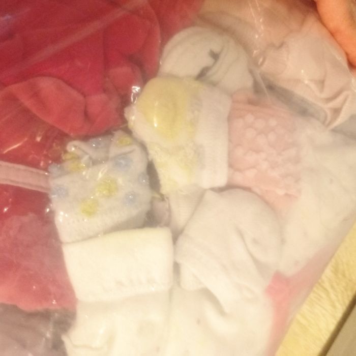 Paka ubrań dla dziewczynki od 0 do 6 miesięcy