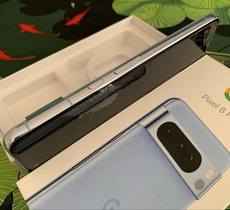 Google Pixel 8 Pro 128GB – Niebieski | OKAZJA – do naprawy