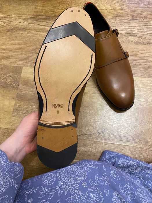 Чоловічі туфлі HUGO BOSS Skyline Monk 42-43 р (27,5 см)