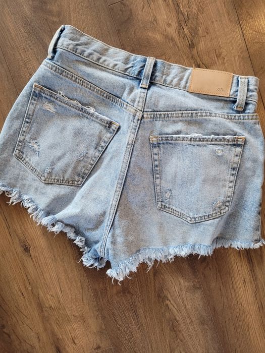 Spodenki jeansowe szorty Zara