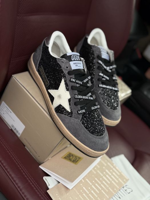 Golden goose женские кеды кросівки голедн гуз сірі замшеві кеди