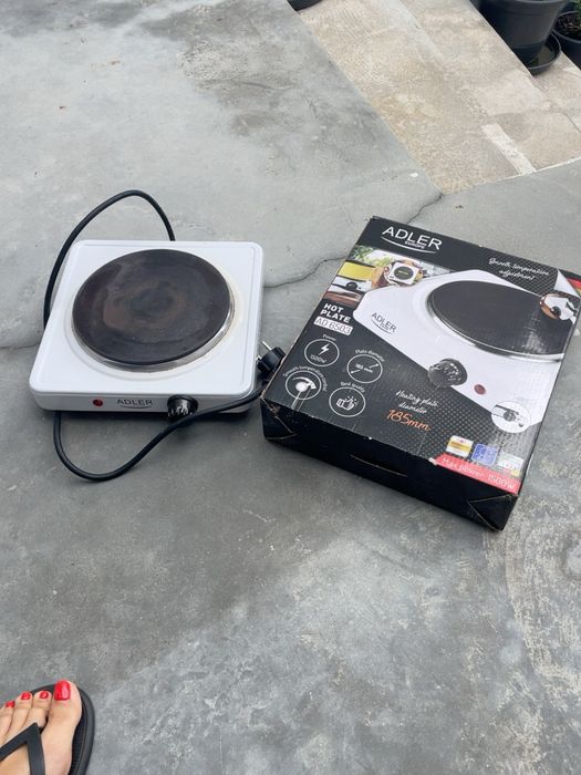Placa elétrica portátil Adler 1500W