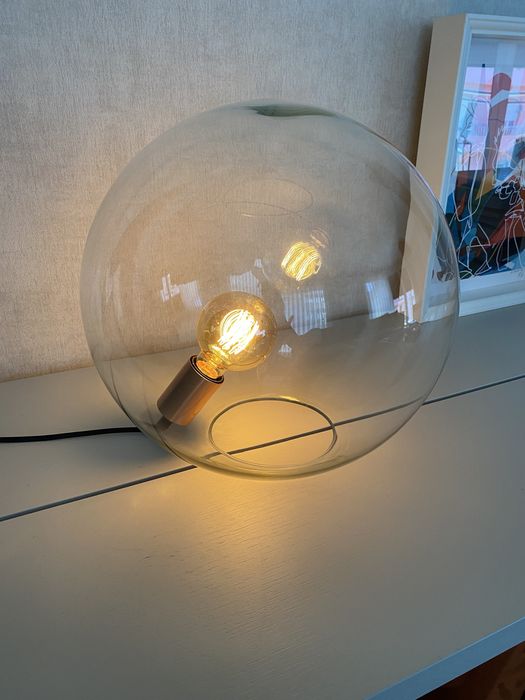 Candeeiro globo - novo