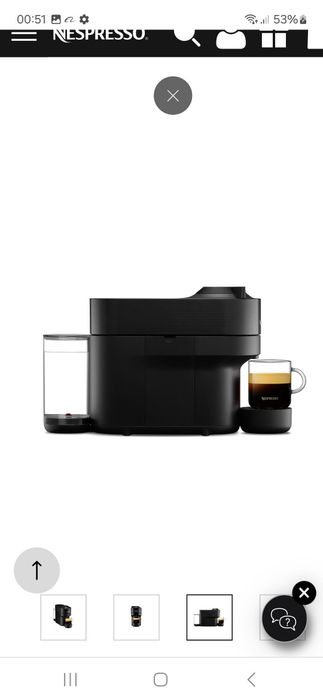 Máquina nespresso vertuo pop