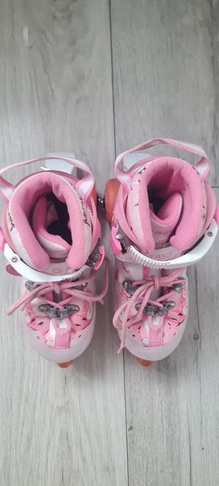 Wrotki / rolki dla dziewczynki roz 26-30  raven