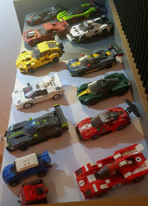 LEGO Speed Champions – 11 aut! Kolekcja z pudełkami + BONUSY