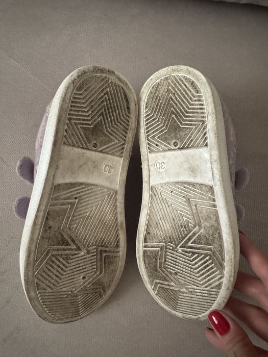 Sinsay fioletowe trampki tenisówki z jednorożcem rozmiar 30