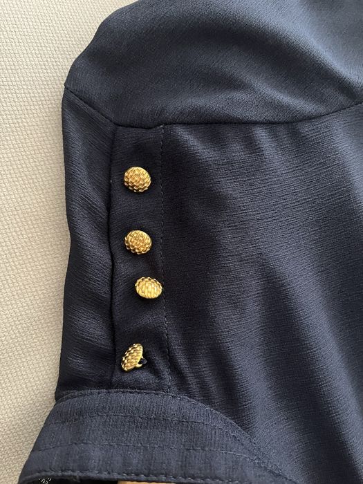 Blusa azul Zara S