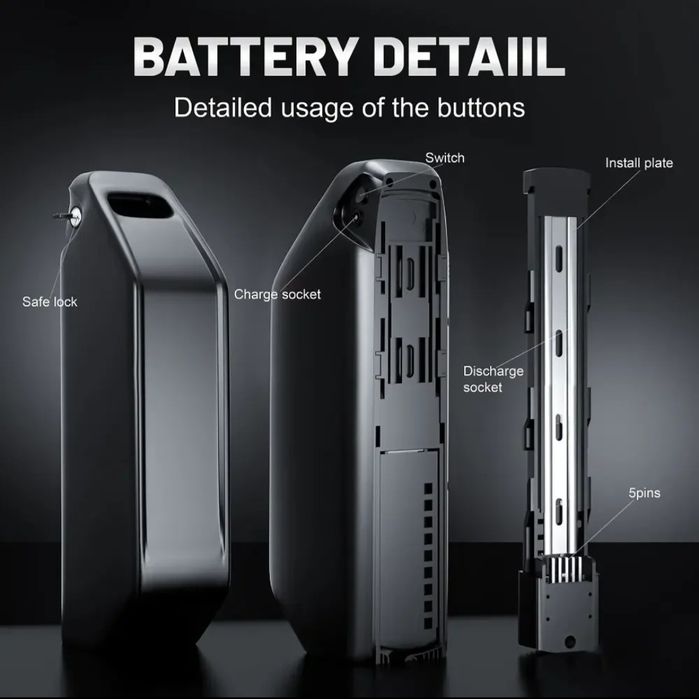 Продам акамулятор на велосипед  48v 25ah