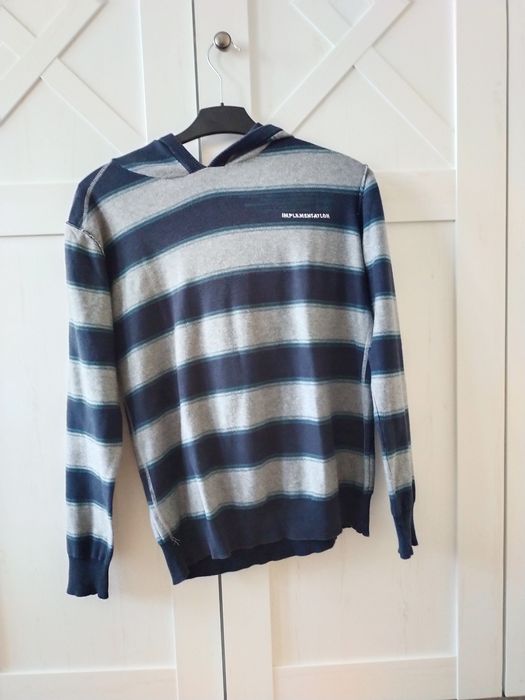 Sweter męski w paski