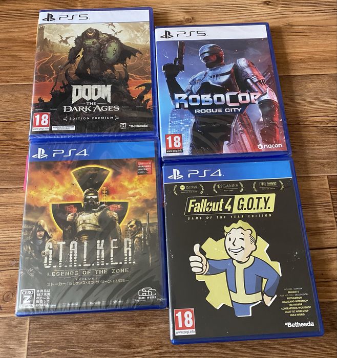 Sony PS4/PS5: Stalker, Fatal Frame, Hellblade, Alan Wake, Biohazard