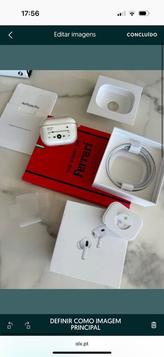 AirPods Pro 2 Apple fatura worten caixa cabo earbuds new