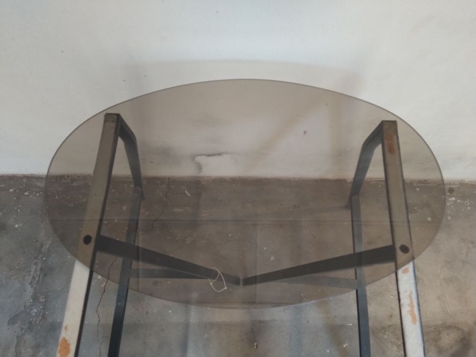 Tampo de vidro oval casa quarto apartamento vivenda escritório gabinet