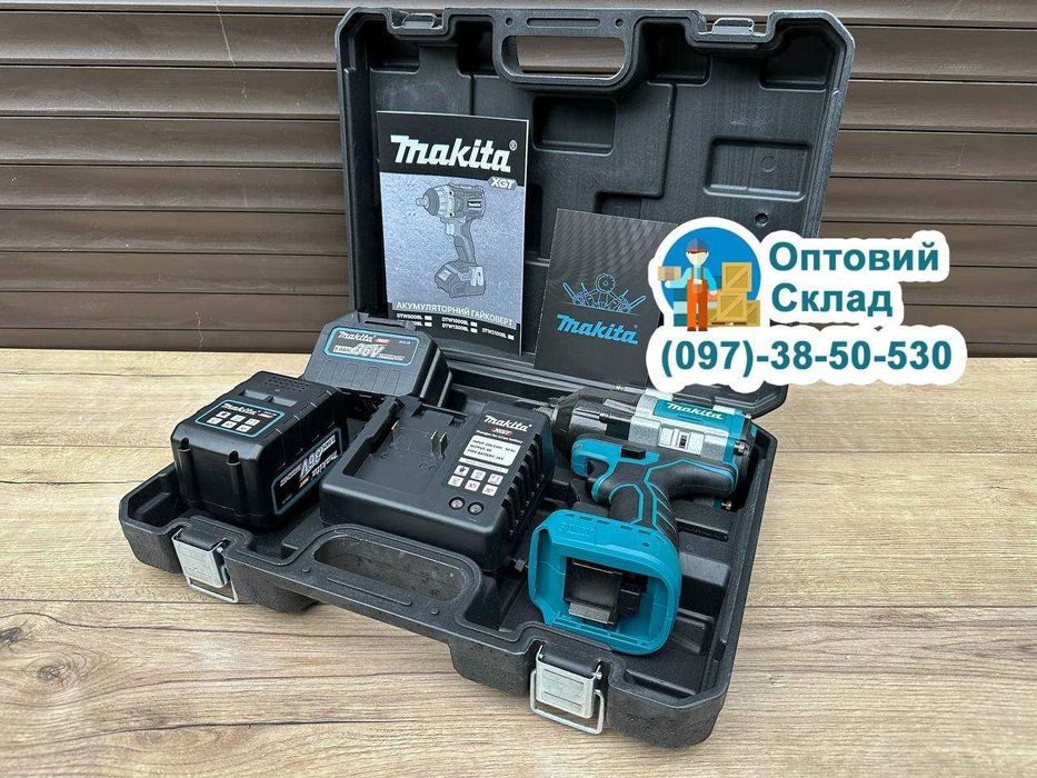 Акумуляторний Гайковерта Makita DTW1250 BL Безщоточний 1240Hm (36V/9A)