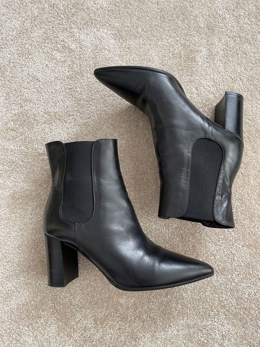 Botas altas de pele