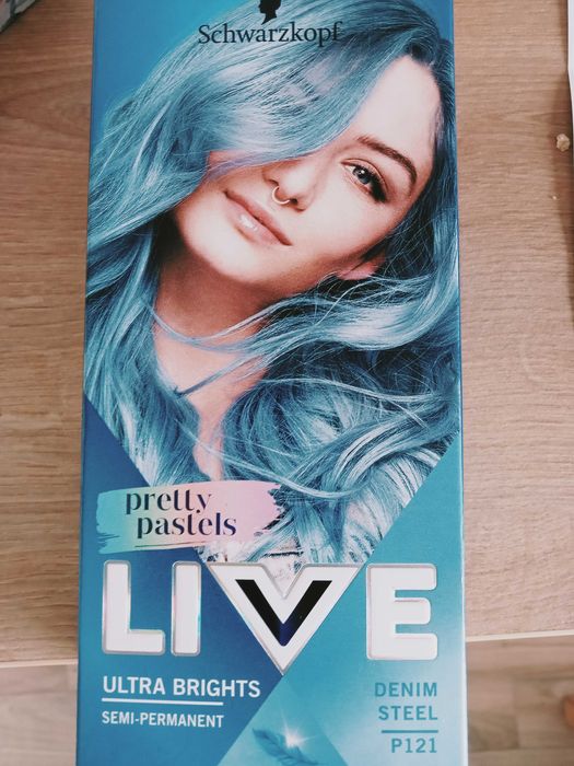 Schwarzkopf Pretty Live Denim Steel krem koloryzujący