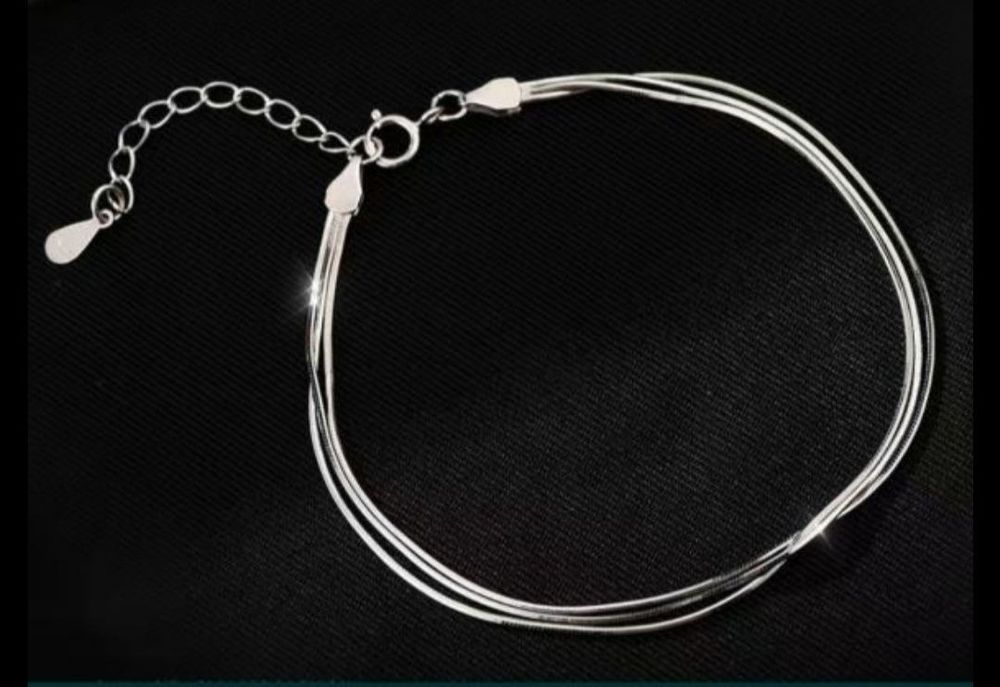 Браслет  срібний