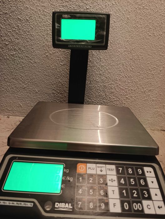 Título:
Balança eletrónica DIBAL profissional com visor para cliente