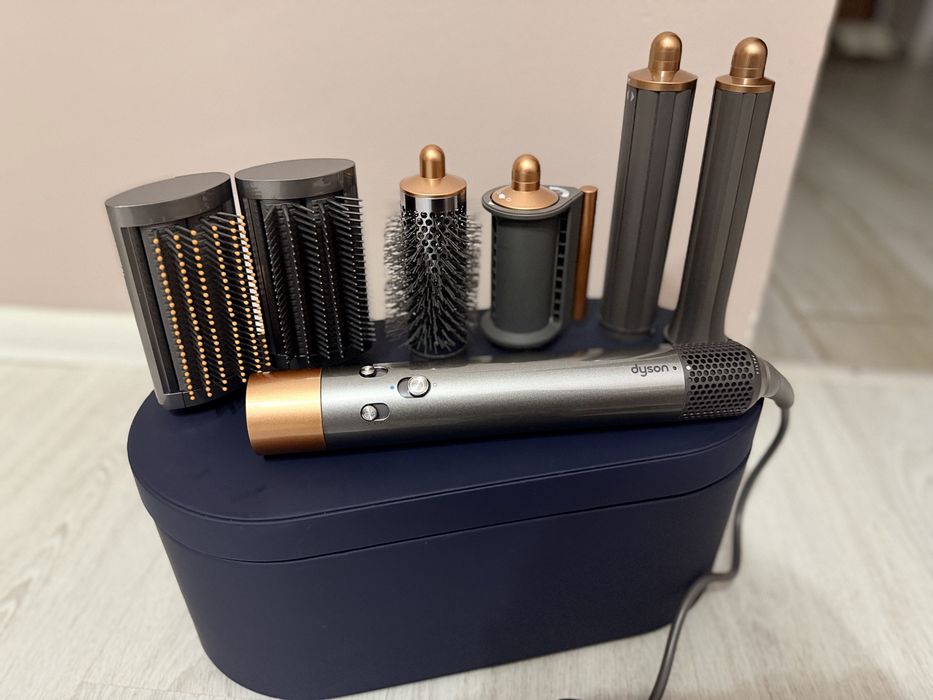 Стайлер Dyson airwrap complete long nickel cooper