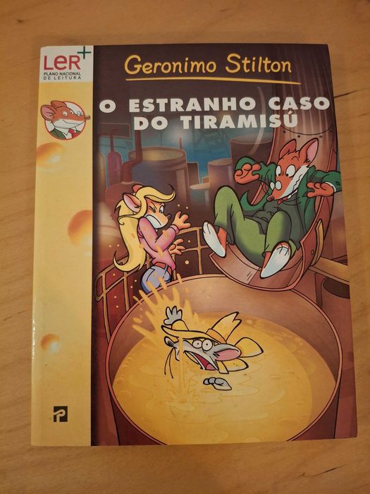 Livro Geronimo Stilton - O Estranho Caso do Tiramisú