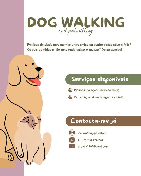 Petsitting e Dog walker497065456452259840