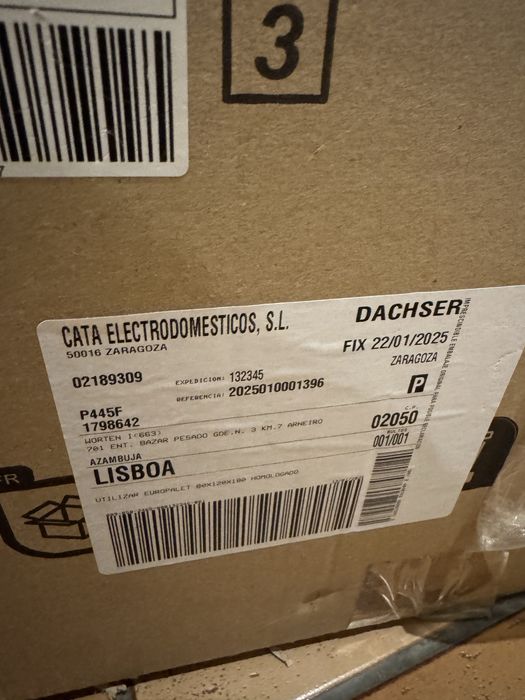 Exaustor novo (na caixa)
