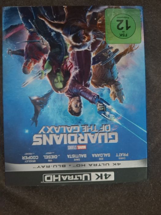 Guardiões da galáxia bluray 4K