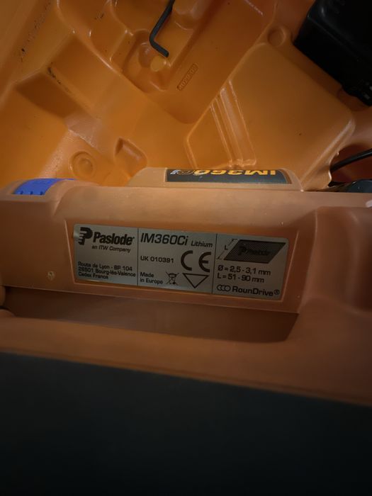 Gwoździarka paslode IM360ci