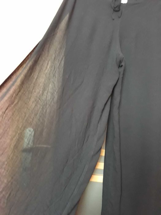 Czarna spódnico spodnie wiązana z boku rozcięcia jak nowa rozmiar M