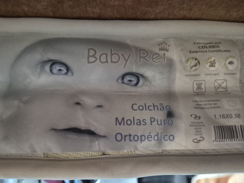 Colchão bebé molas