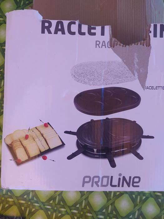 Grelhador Raclette 4 em 1